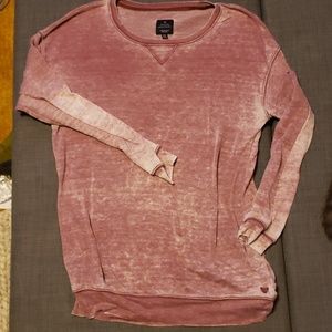 American Eagle Distressed Jegging Sweatshirt